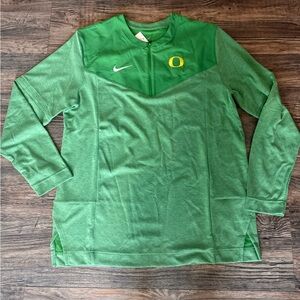 Men’s Oregon Ducks Green Nike Pullover Large